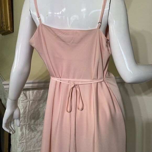NWT Forever 21 Pink Satin Slip Dress size 2X - Picture 8 of 12